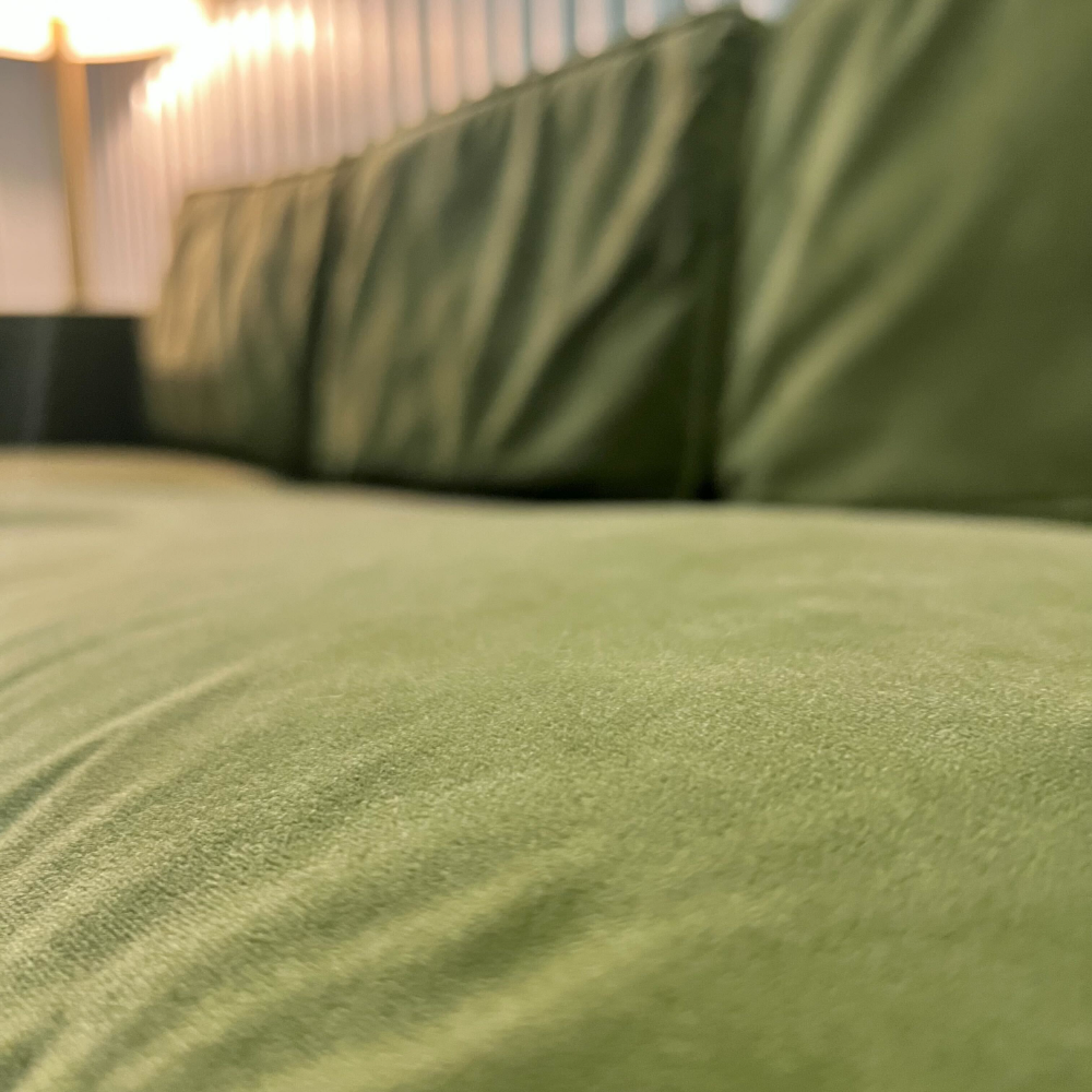( Free Delivery ) 87β Green Albany Park Albany Sofa
