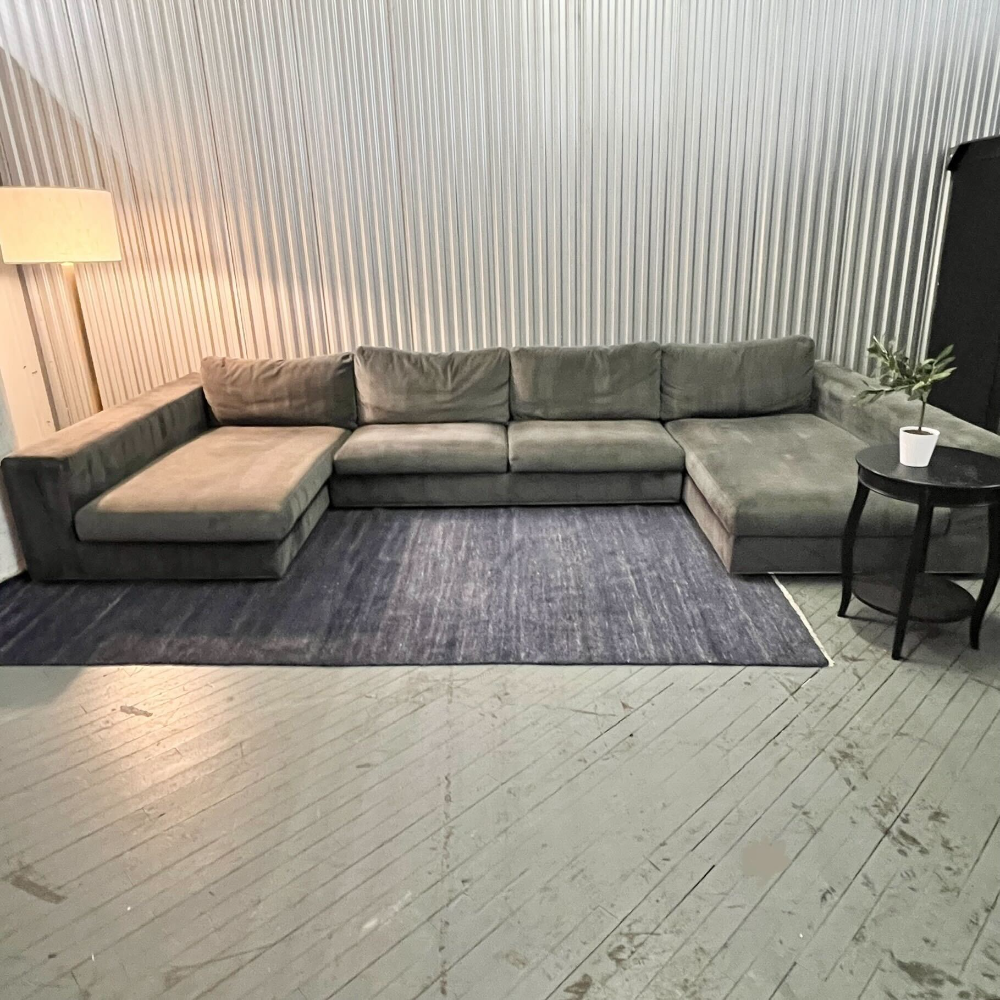 ( Free Delivery ) 150β Gray Interior Define James Sectional
