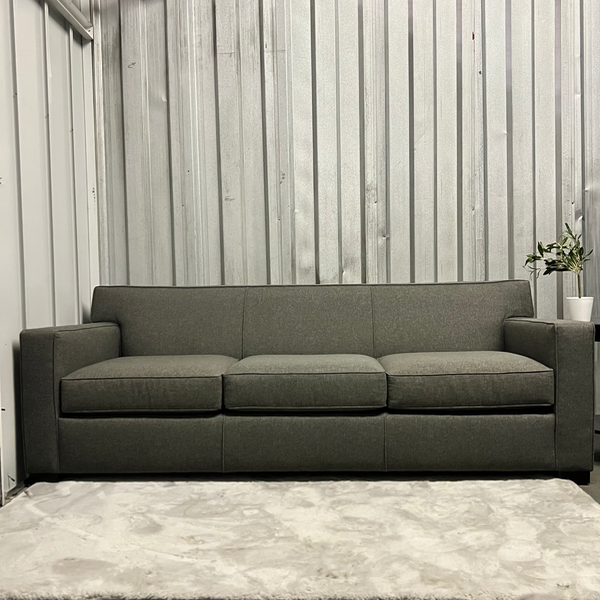 ( Free Delivery ) 84β Gray Room & Board Dean Sofa