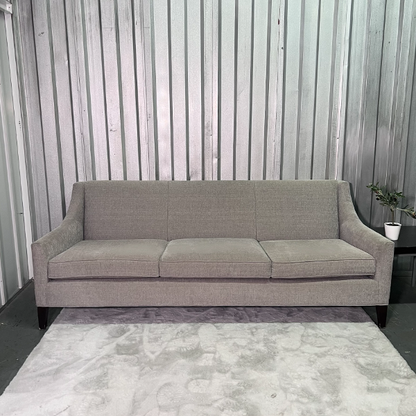 ( Free Delivery ) 89“ Contemporary Gray Sofa