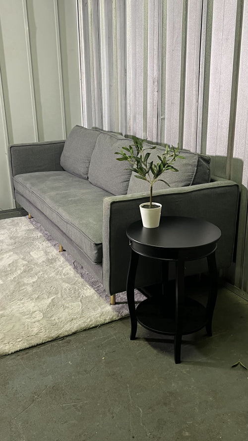 ( Free Delivery ) 83“ Modern Gray Sofa