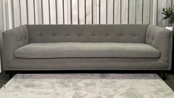 ( Free Delivery ) 91“ Gray AllModern Perrin Sofa