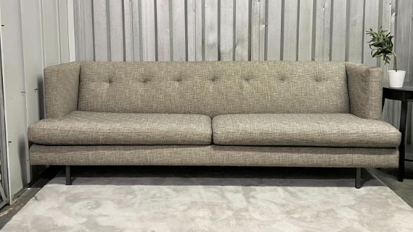 ( Free Delivery ) 88“ Gray CB2 Avec Sofa