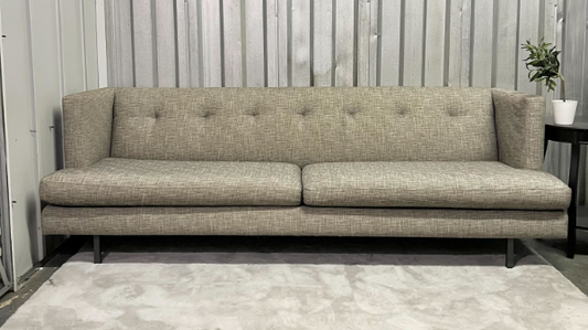 ( Free Delivery ) 88“ Gray CB2 Avec Sofa