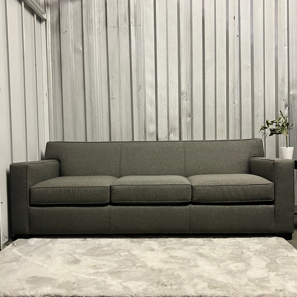 ( Free Delivery ) 84“ Gray Room & Board Dean Sofa