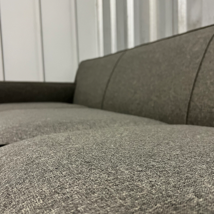 ( Free Delivery ) 84“ Gray Room & Board Dean Sofa