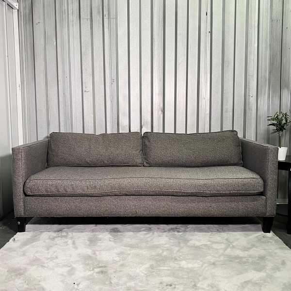 ( Free Delivery ) 84“ Gray West Elm Dunham Sofa