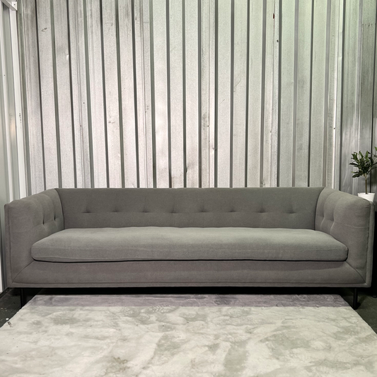 ( Free Delivery ) 91“ Gray AllModern Perrin Sofa